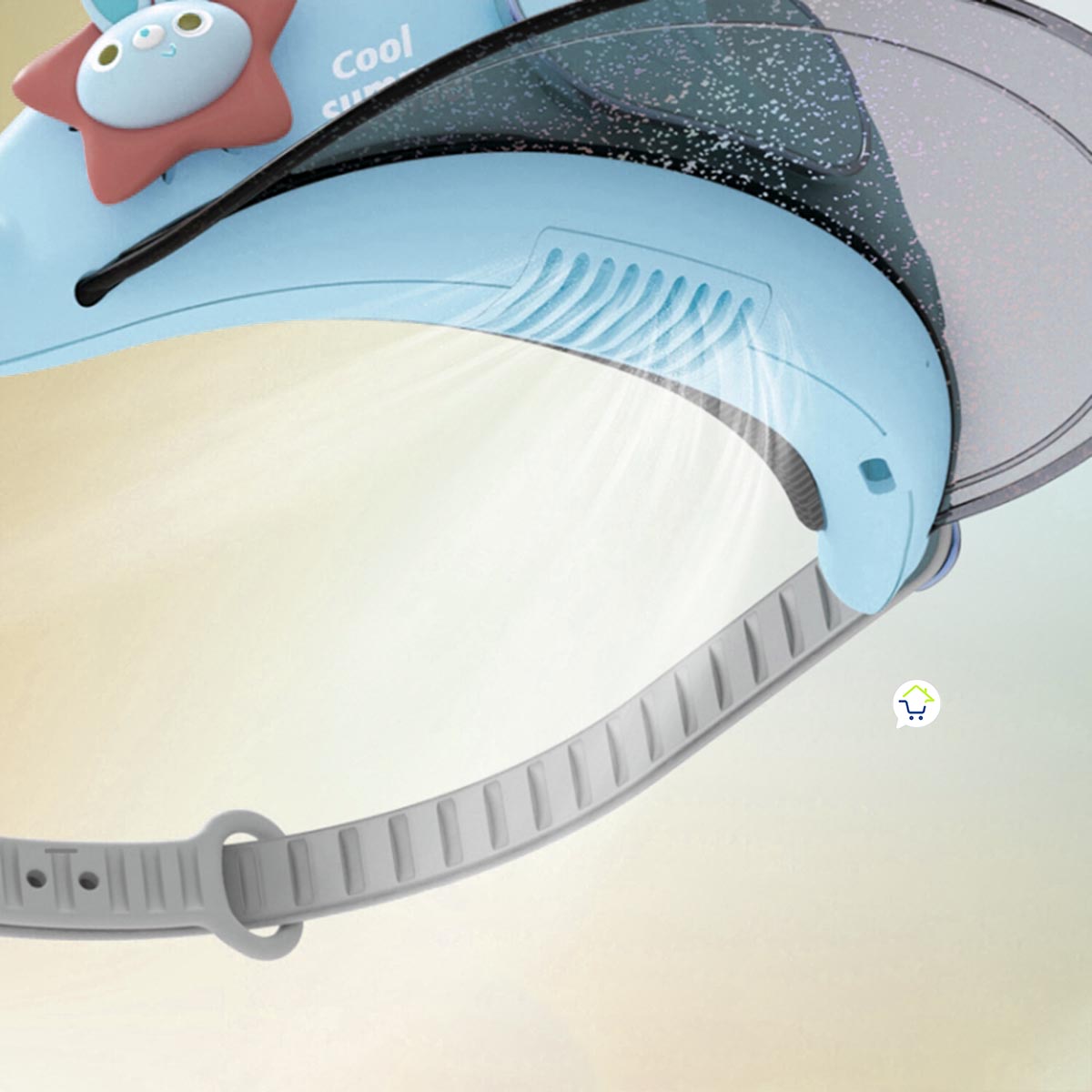 Miniatura 6 de Visera Infantil + Ventilador JPC-A06